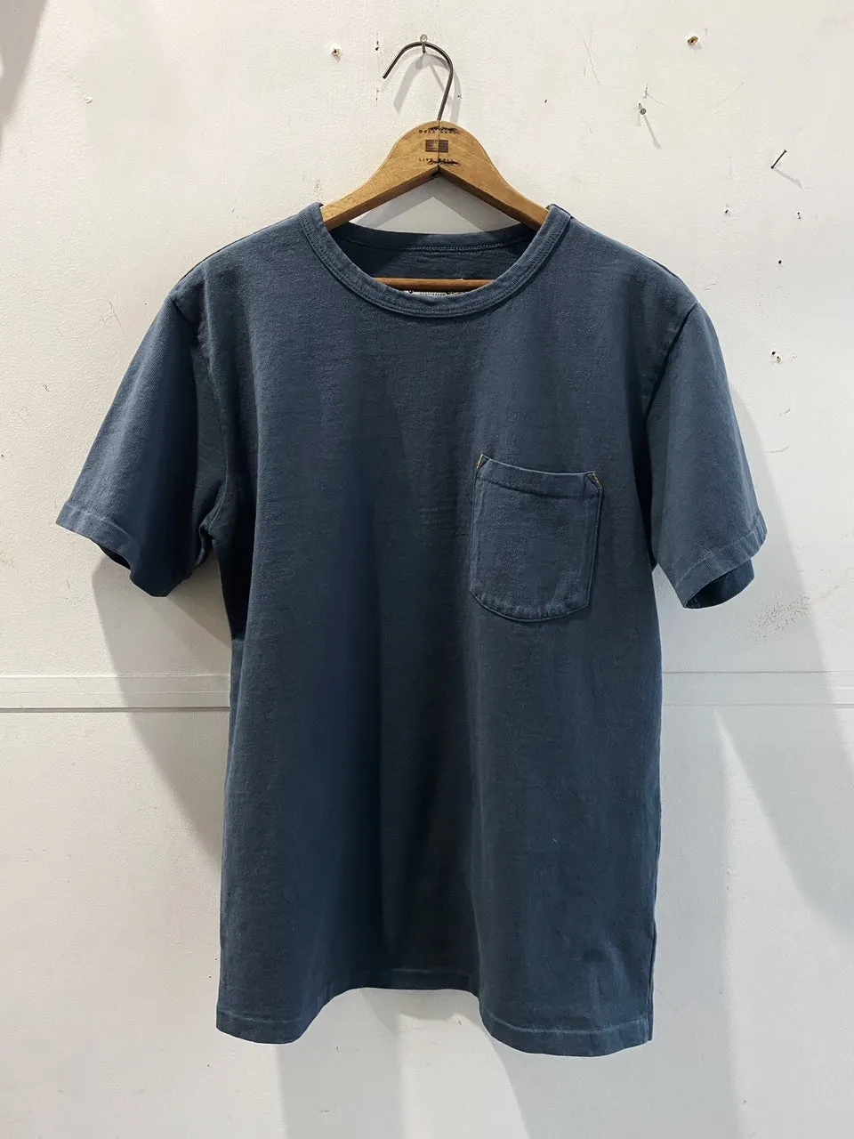 13 oz Shifter Tee | Faded Blue | Freenote Cloth