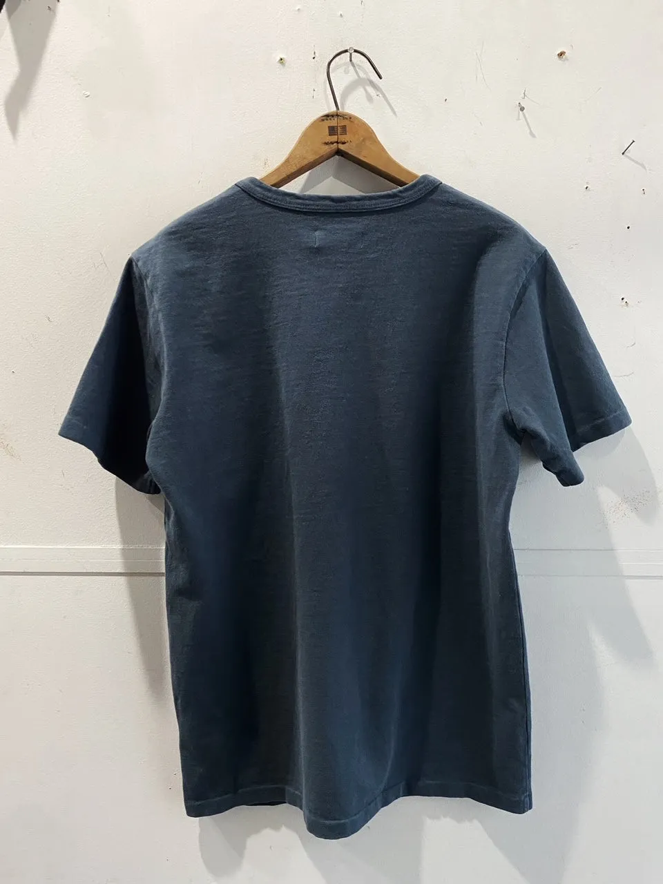 13 oz Shifter Tee | Faded Blue | Freenote Cloth