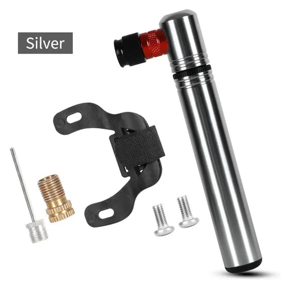 130PSI Mini Bicycle Pump Cycling Hand Air Pump Ball Tire Inflator Schrader Presta Dunlop Valve MTB Road Bike Pump