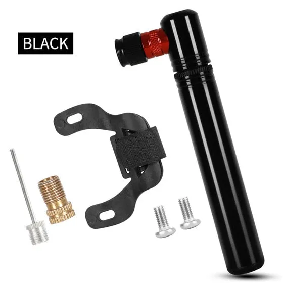 130PSI Mini Bicycle Pump Cycling Hand Air Pump Ball Tire Inflator Schrader Presta Dunlop Valve MTB Road Bike Pump