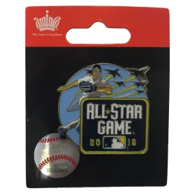 2016 MLB All-Star Game San Diego Baseball Player Jets Flying Overhead Lapel Pin