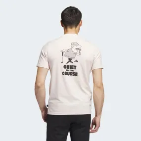 Adidas T Shirt Quiet Please Rose pourdré