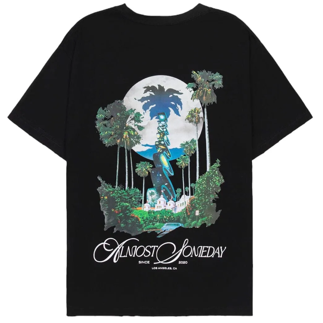 Almost Someday Stairway Tee (Black) C10-23