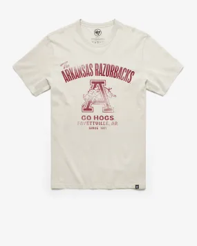 ARKANSAS RAZORBACKS VINTAGE WIDE OPEN '47 FRANKLIN TEE