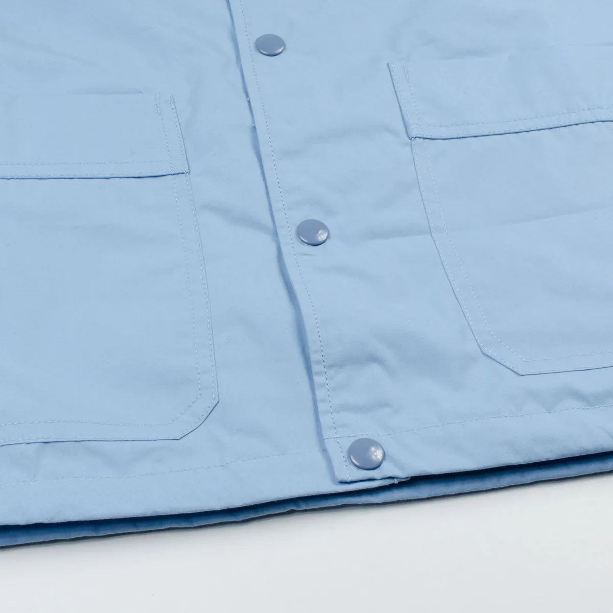 Arpenteur - Stade Coach Jacket – Light Blue (Evian) Sail Gabardine