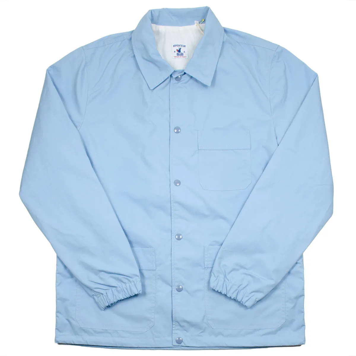 Arpenteur - Stade Coach Jacket – Light Blue (Evian) Sail Gabardine