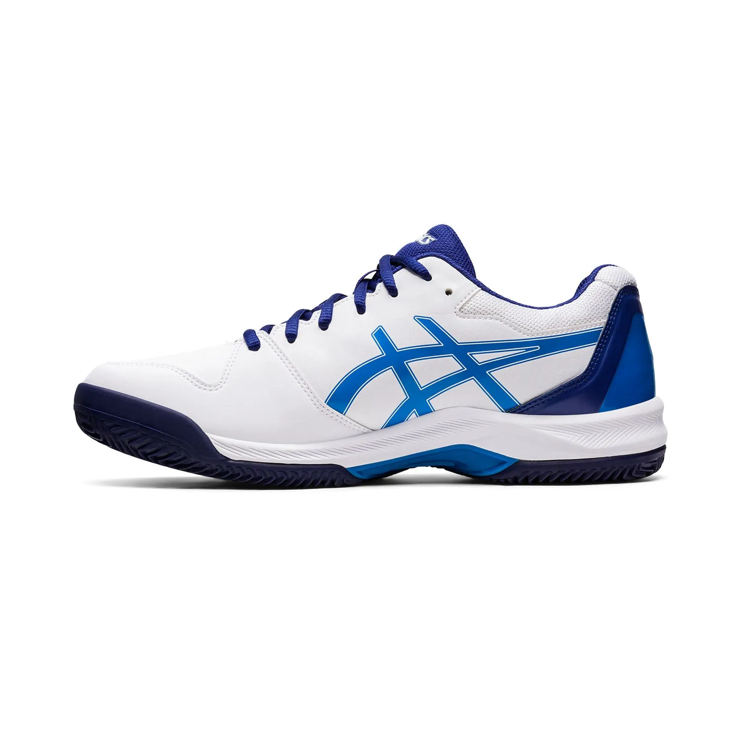 Asics men's tennis shoe Gel Dedicate 7 1041A223 103 white blue