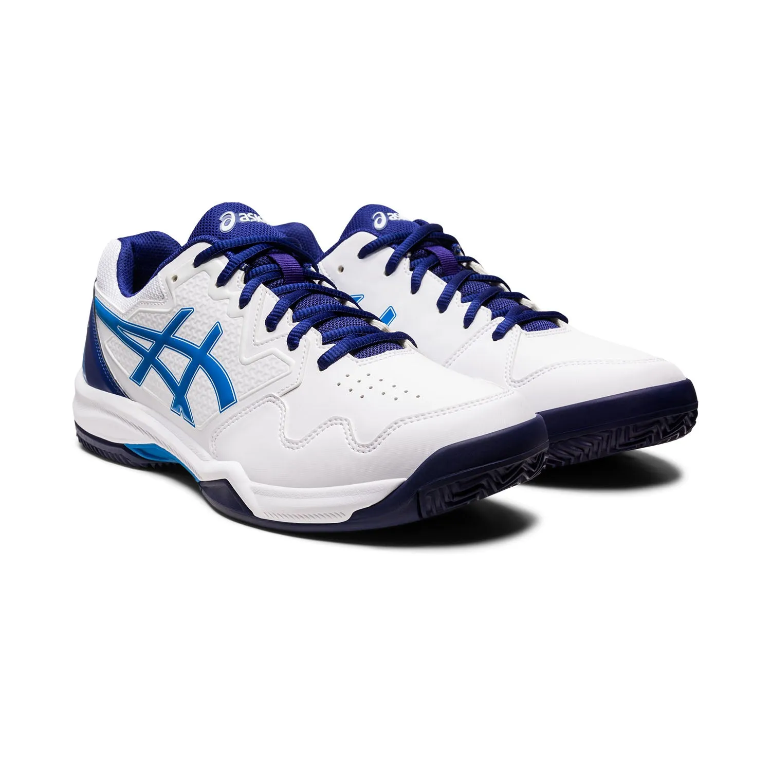 Asics men's tennis shoe Gel Dedicate 7 1041A223 103 white blue