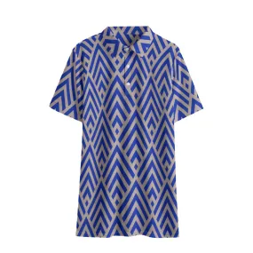 Azul Azteca - Men's Polo Shirt | Birdseye