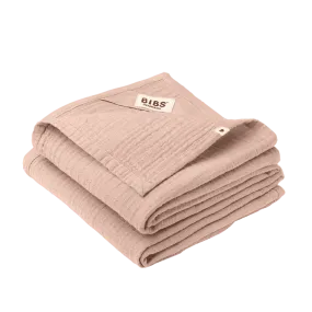 BIBS Muslin Cloth Mulltücher 2-Pack, 100 % Bio-Baumwolle, 70x70 cm