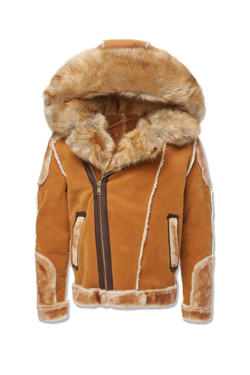 Big Men's El Jefe Shearling Moto Jacket (Secret Sale Edition)