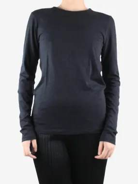 Black long sleeves T-shirt - size M