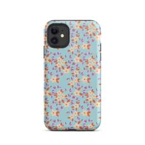 Bohemian Flowers Blue iPhone Case - KBB Exclusive