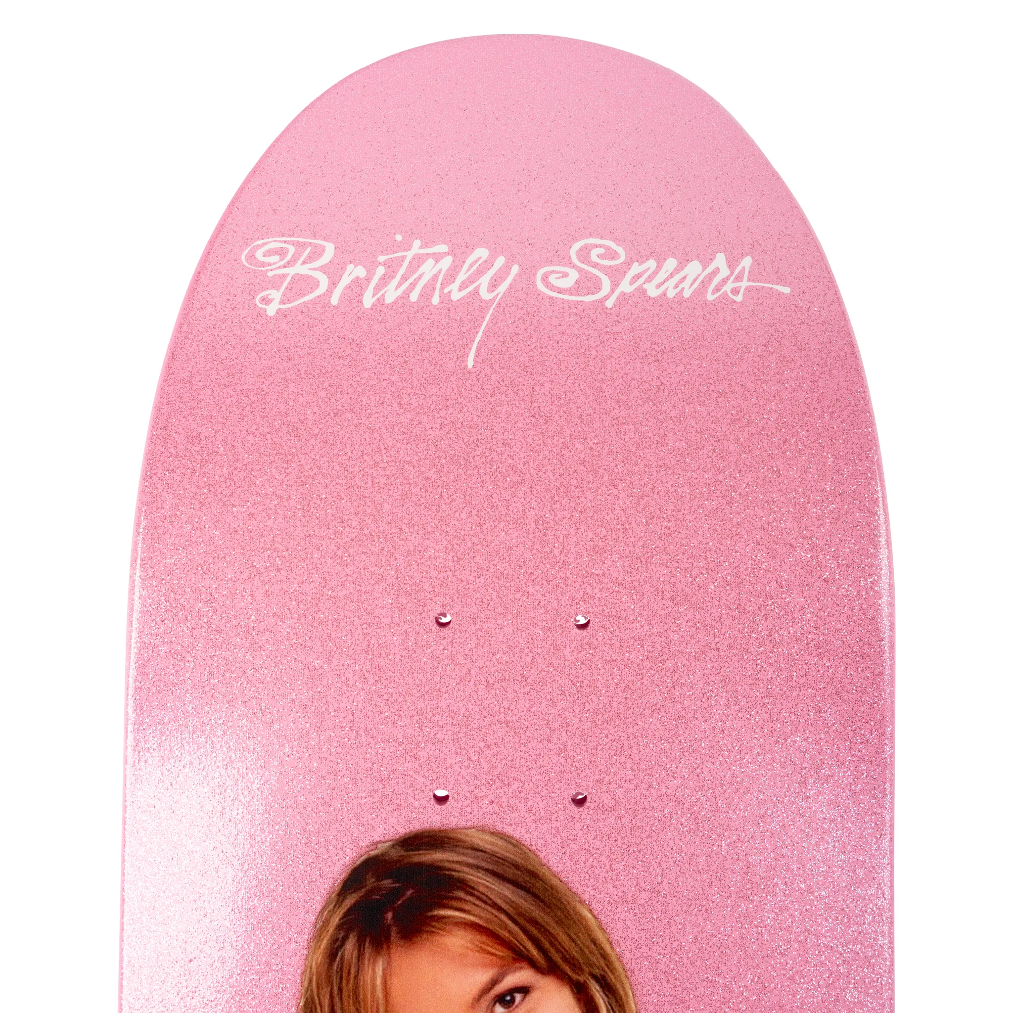 Britney Spears X Welcome - Baby One More Time on Boline 2.0 - Pink Glitter - 9.5"