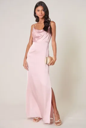 Charisma Cowl Neck Maxi Dress