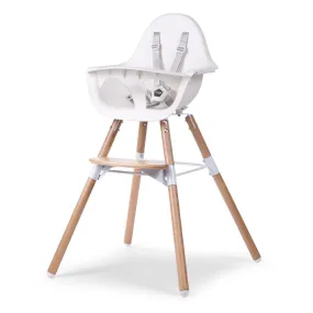 Childhome Evolu 2 Highchair - Natural/White