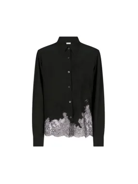 Chowy Embellished Shirt in Black