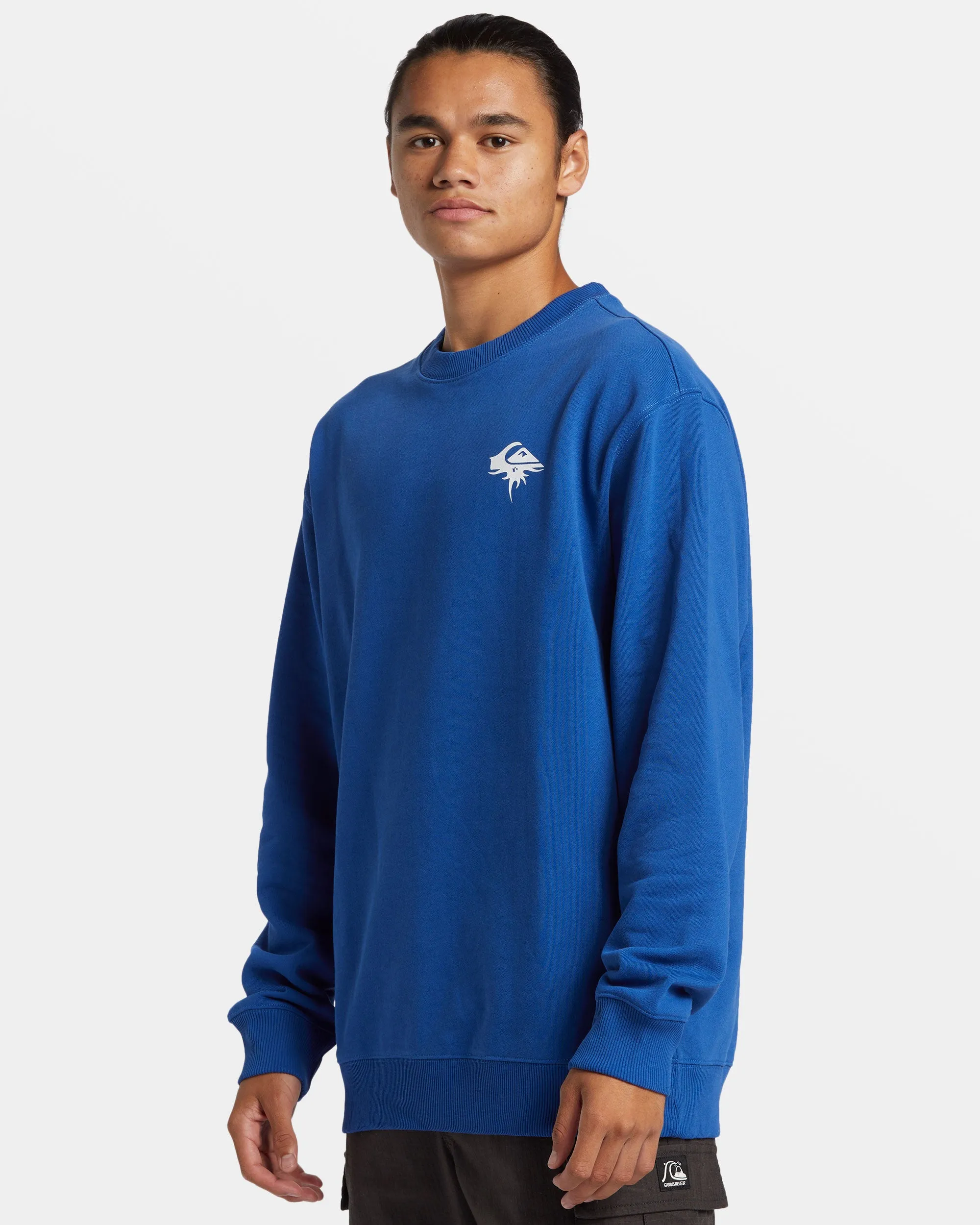 DNA Thorn Logo Crewneck Sweatshirt - Monaco Blue