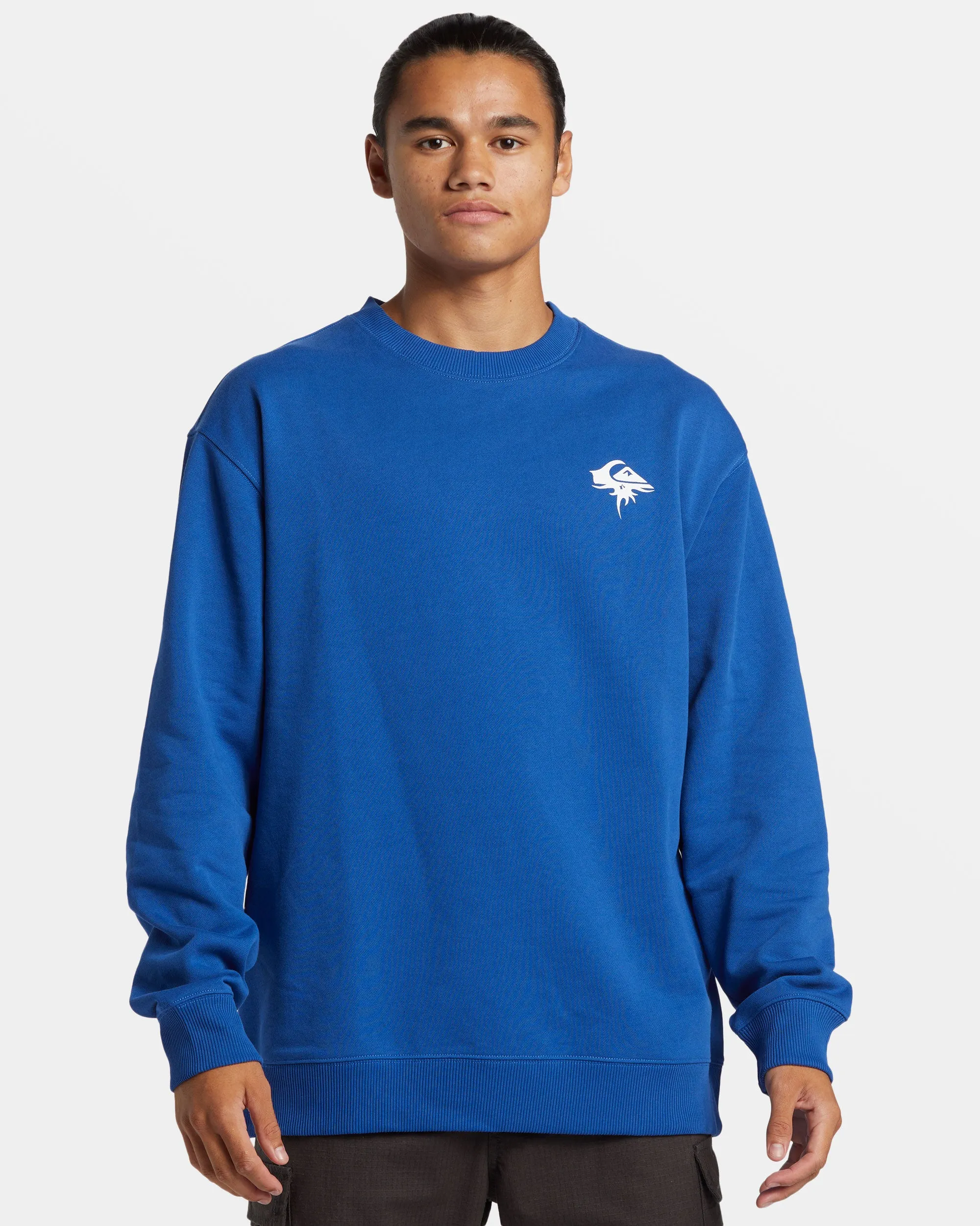 DNA Thorn Logo Crewneck Sweatshirt - Monaco Blue