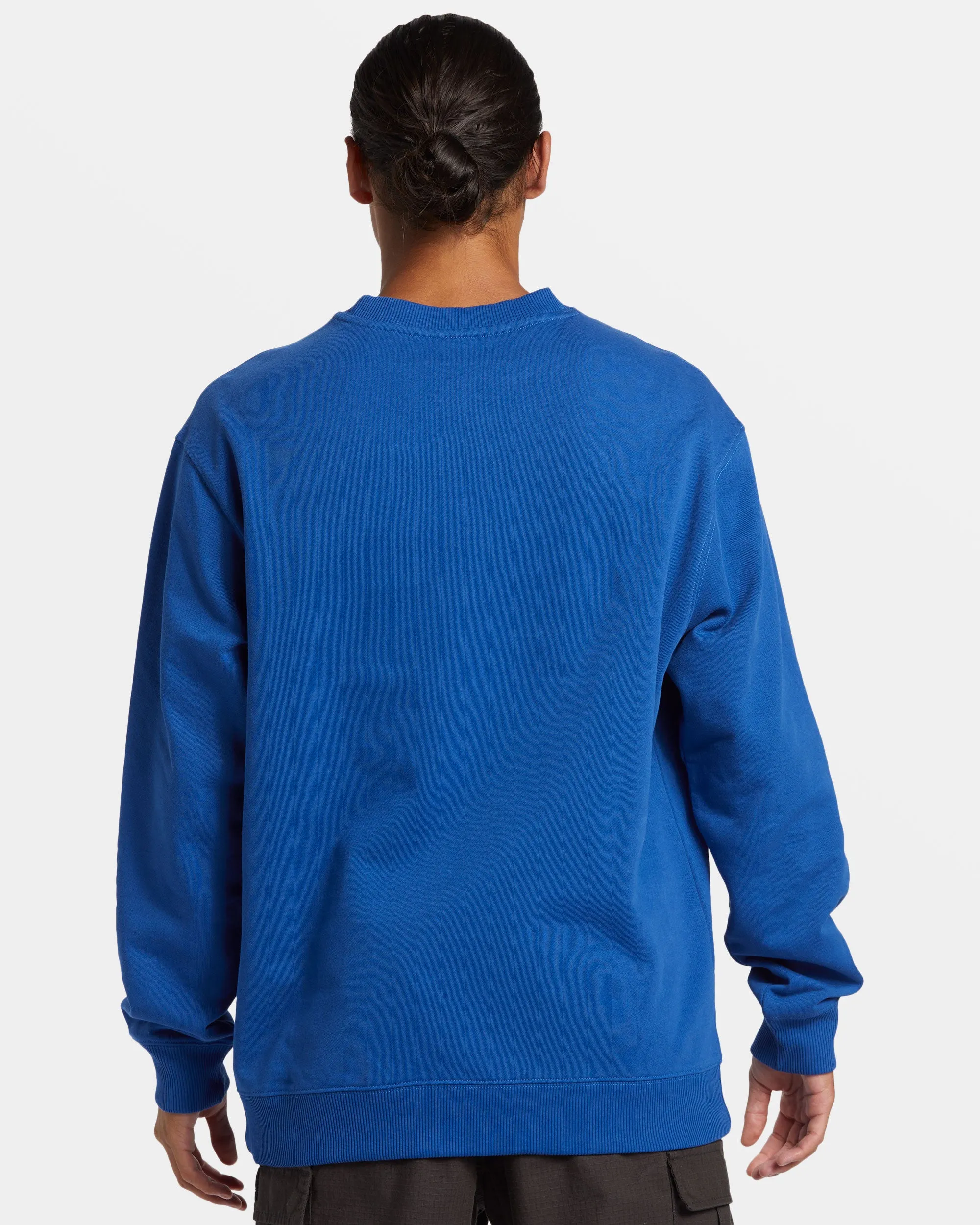 DNA Thorn Logo Crewneck Sweatshirt - Monaco Blue