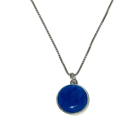 Dune Jewelry Sandglobe Necklace - Sterling Silver - Two Element