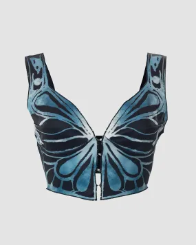 Emperor Wings Butterfly Top