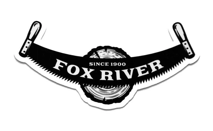 Fox River Lumberjack Sticker