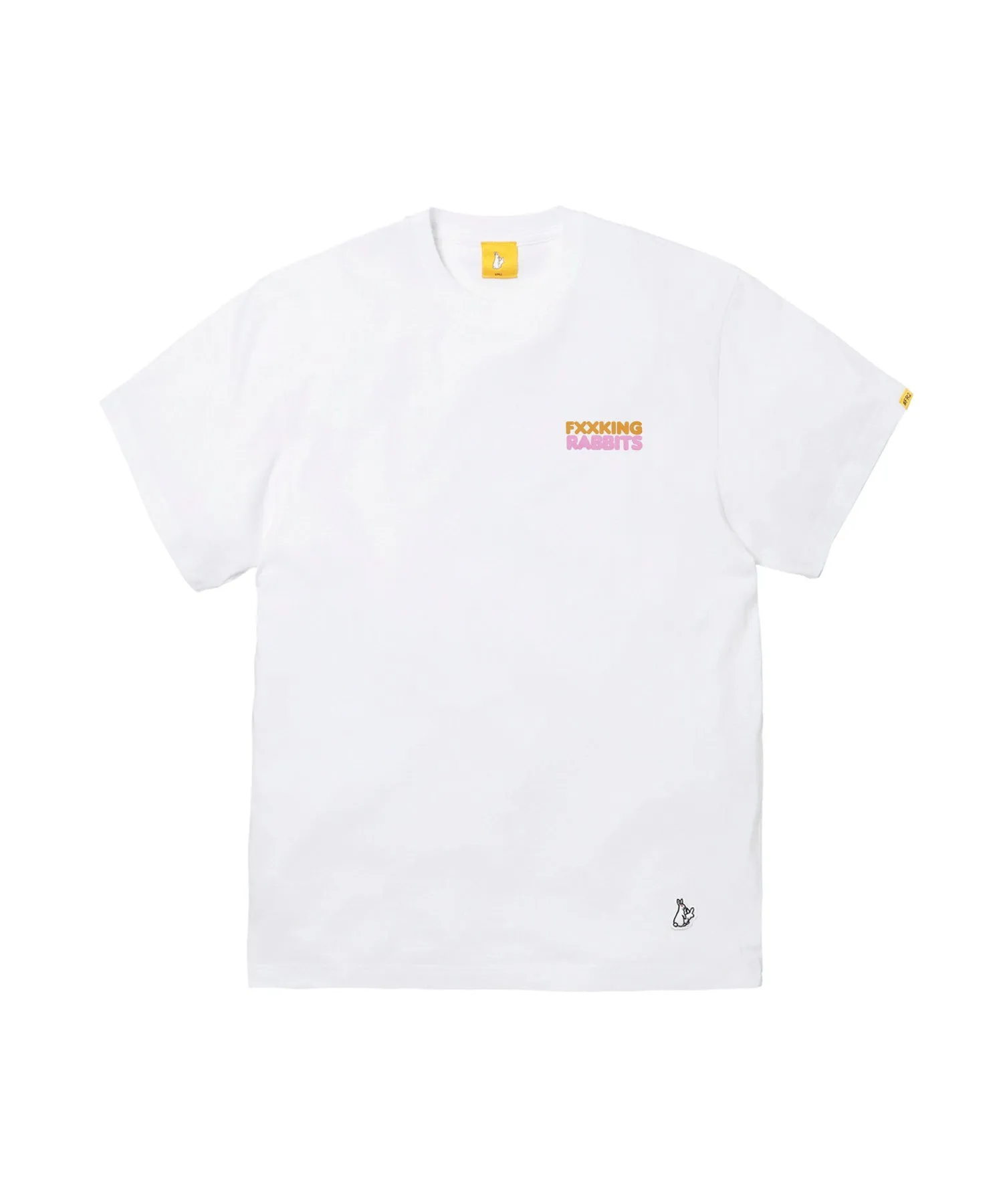 #FR2 RABBIT DONUT T-SHIRT-WHITE