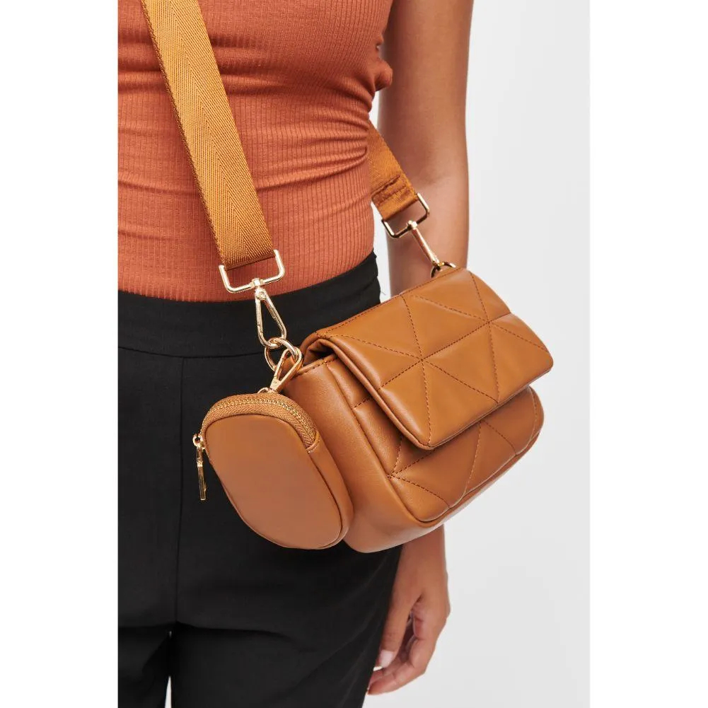 Gia Fashion Crossbody Bag in Tan