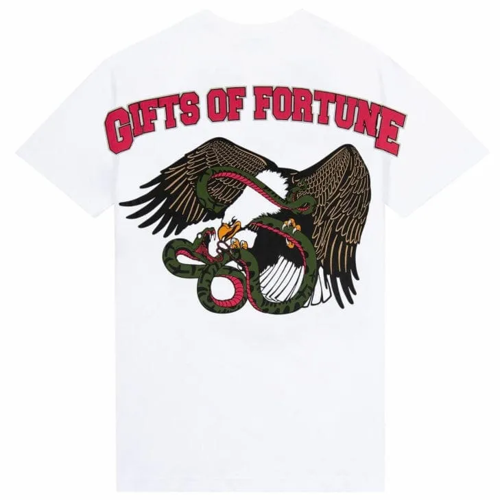 Gift Of Fortune Iron Bird T Shirt (White)