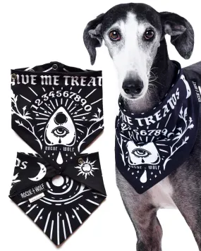 Give Me Treatos Ouija Pet Bandana - Dog or Cat