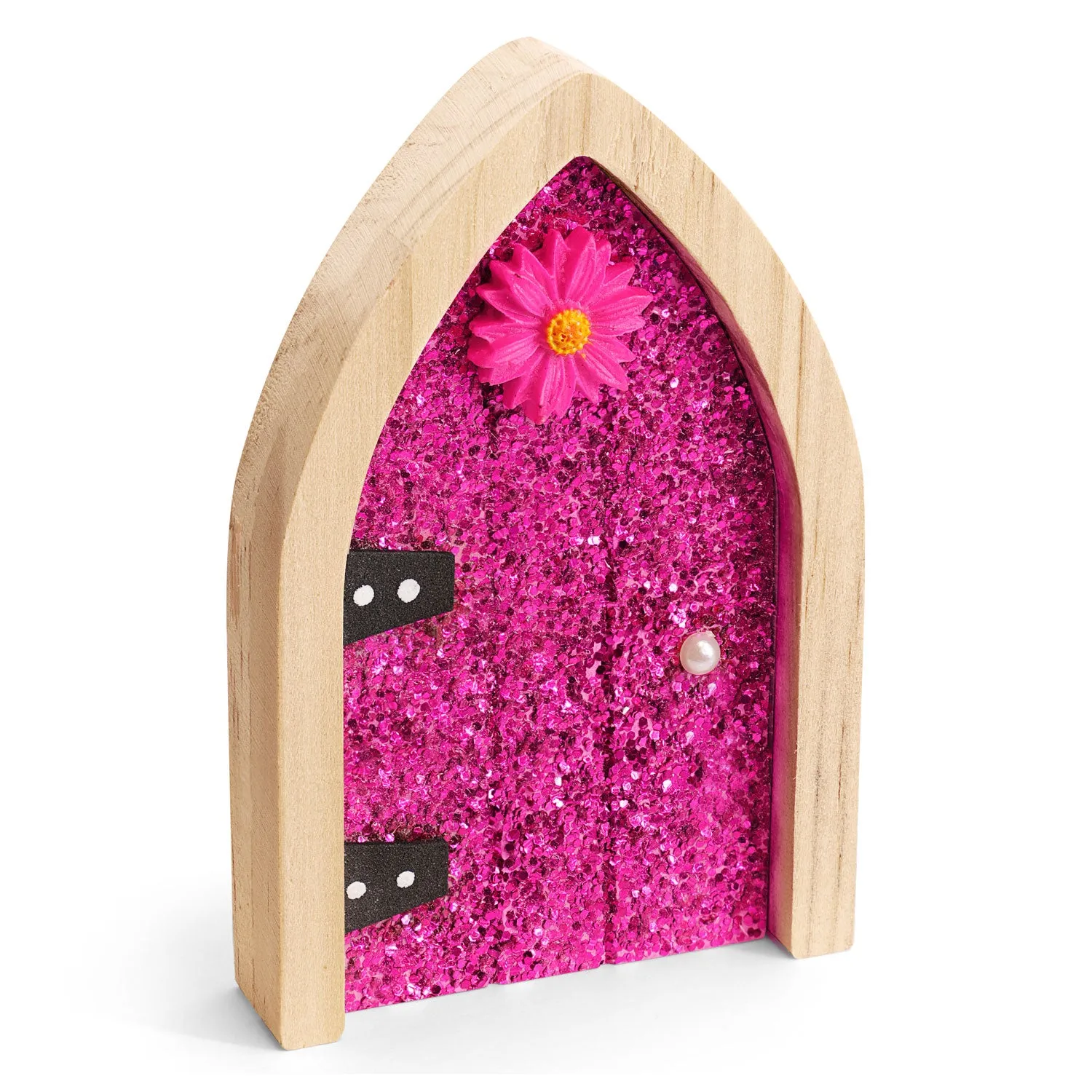 Glitter Fairy Door - Pink