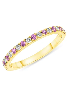 Gracie Ring Pink Sapphire 14K