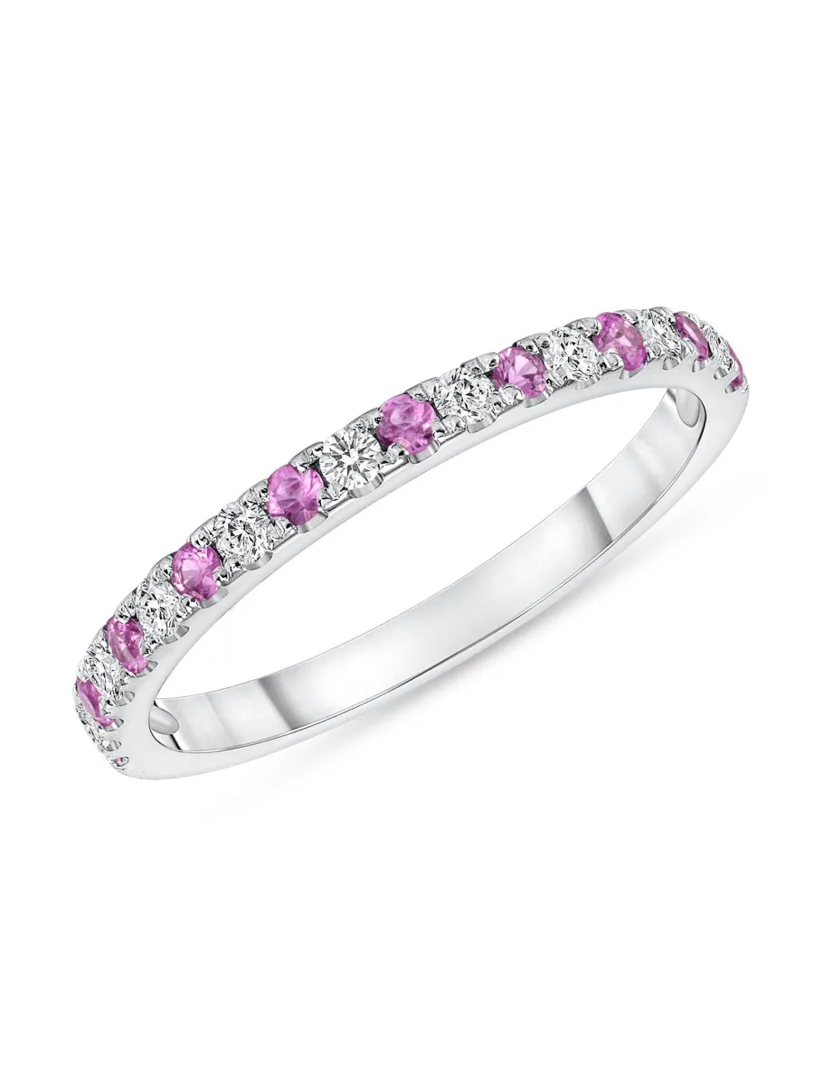 Gracie Ring Pink Sapphire 14K