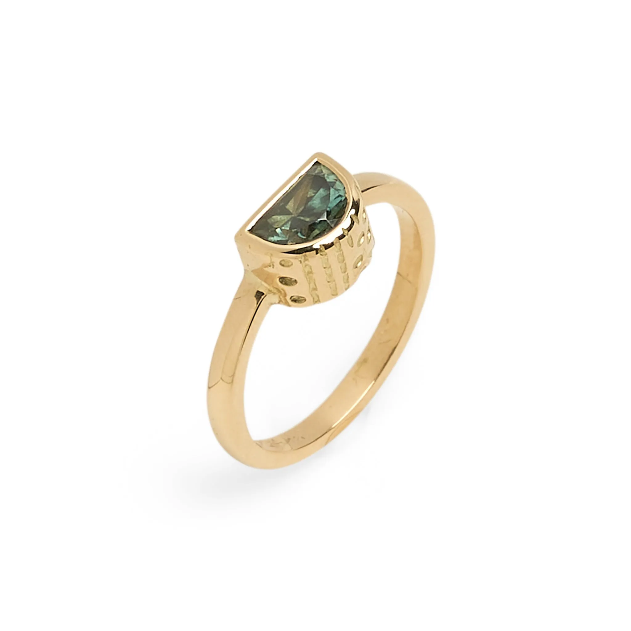 Green Moon Ring