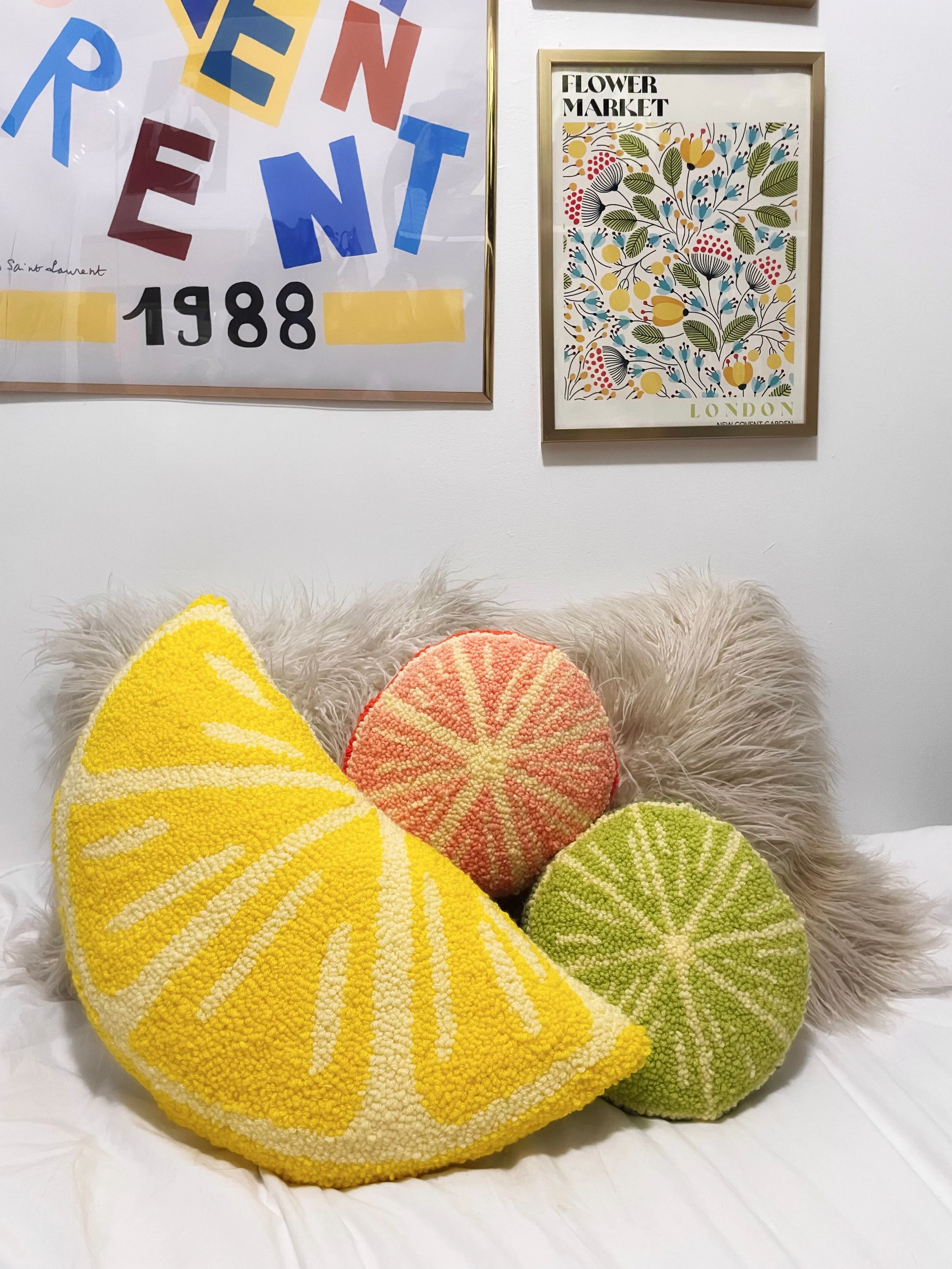 Halved Citrus Pillow