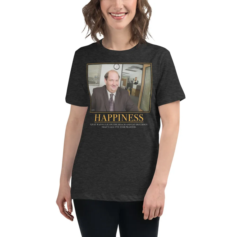 Happiness Motivational Women's Relaxed T-Shirt