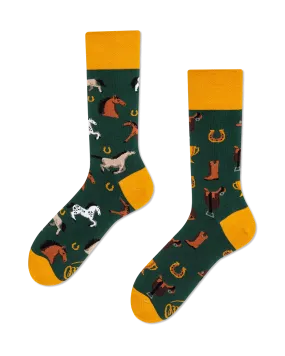 Horse Derby Socks