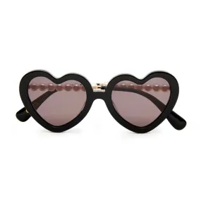 JET PEARL SWEETHEART SUNGLASSES