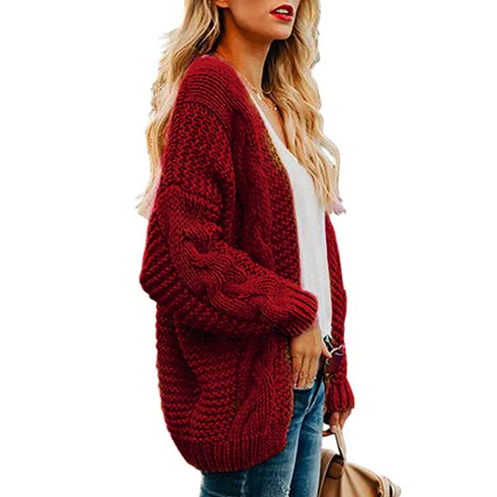 KARI CABLEKNIT CARDIGAN