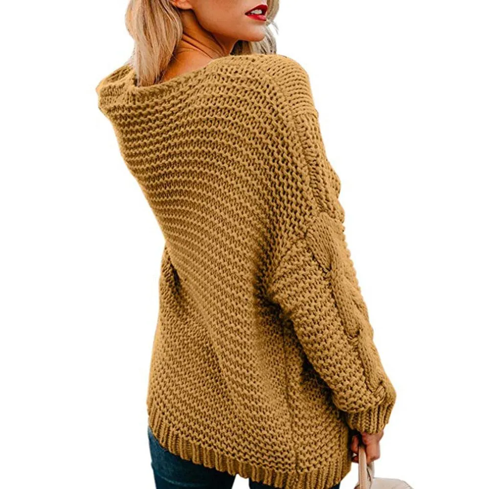 KARI CABLEKNIT CARDIGAN