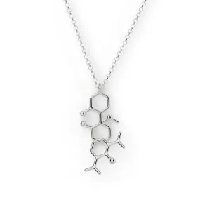 ketamine propofol necklace V | silver