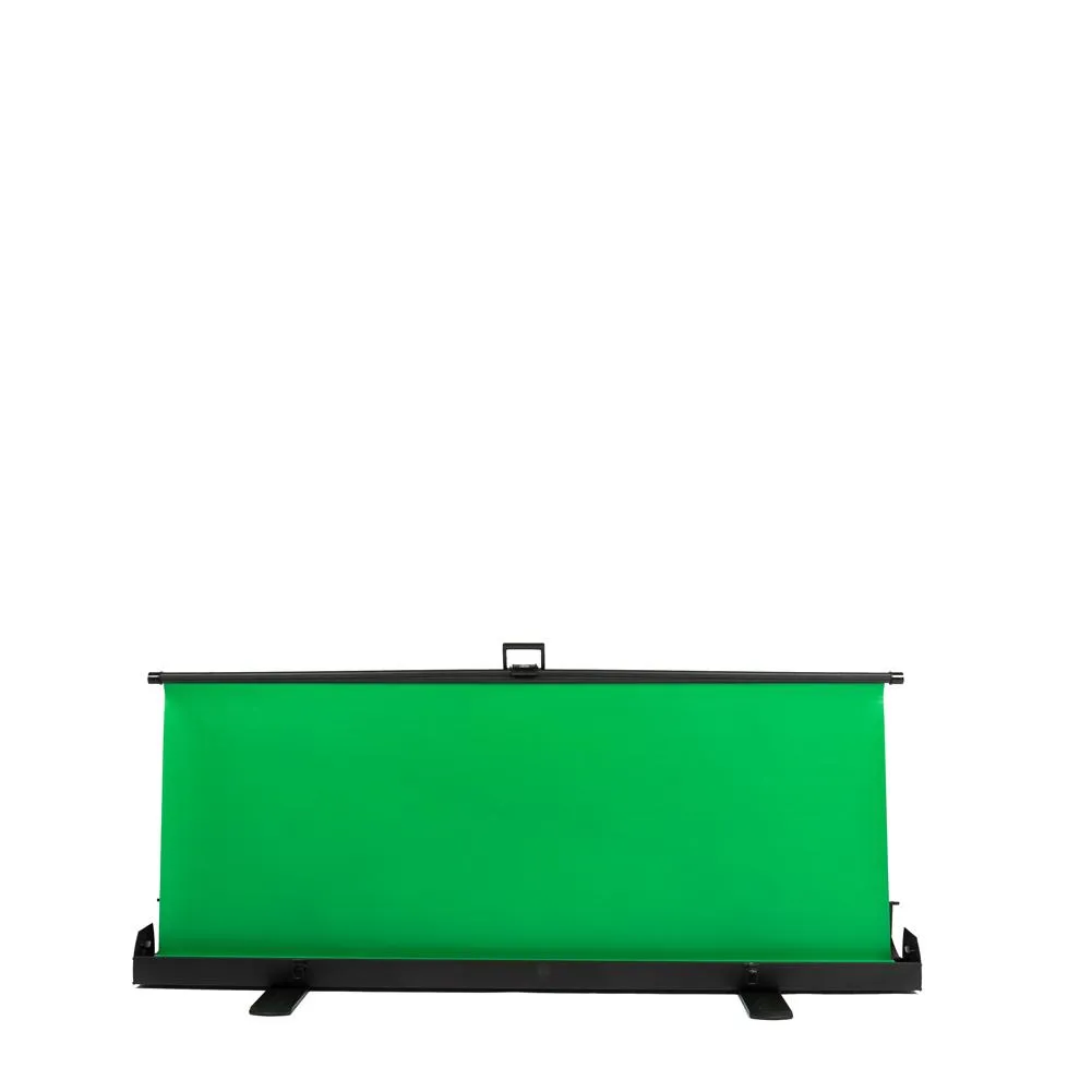 'Live Stream Master' Pull Up Chroma Key Green Screen Backdrop for Video (148cm x 190cm)