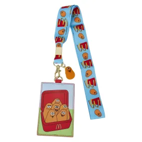 Loungefly McDonald's Chicken Nuggies Lanyard with Cardholder