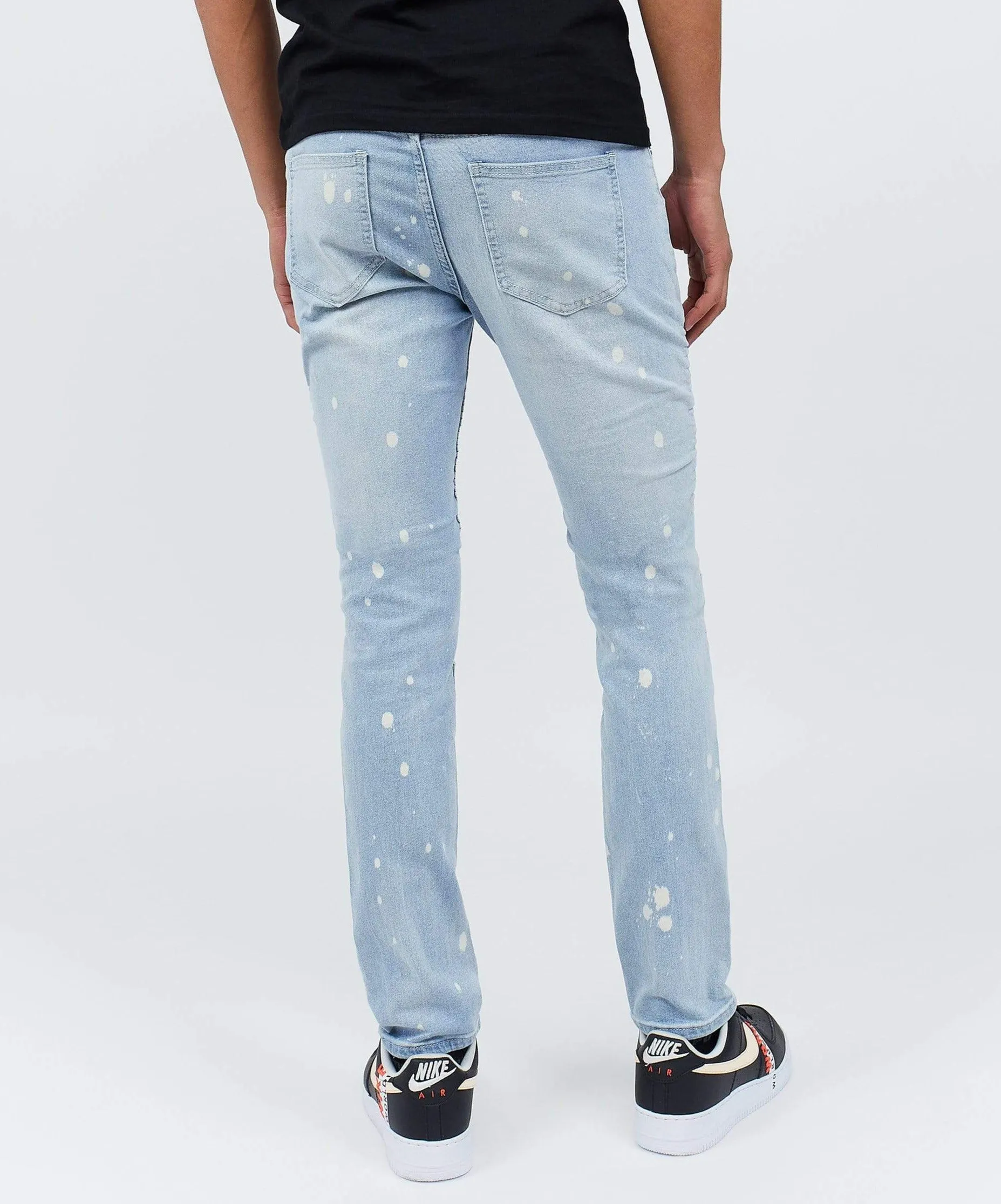 Melbourne Moto Paint Splatter Jeans