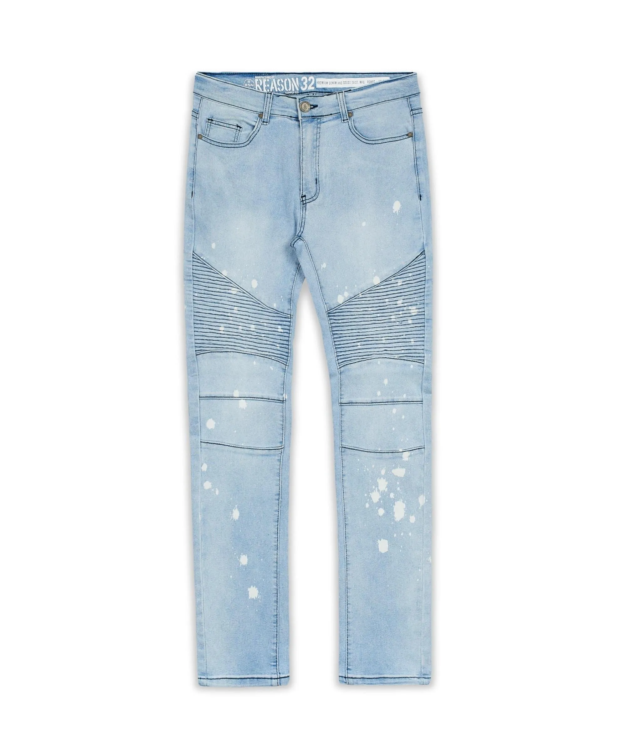 Melbourne Moto Paint Splatter Jeans