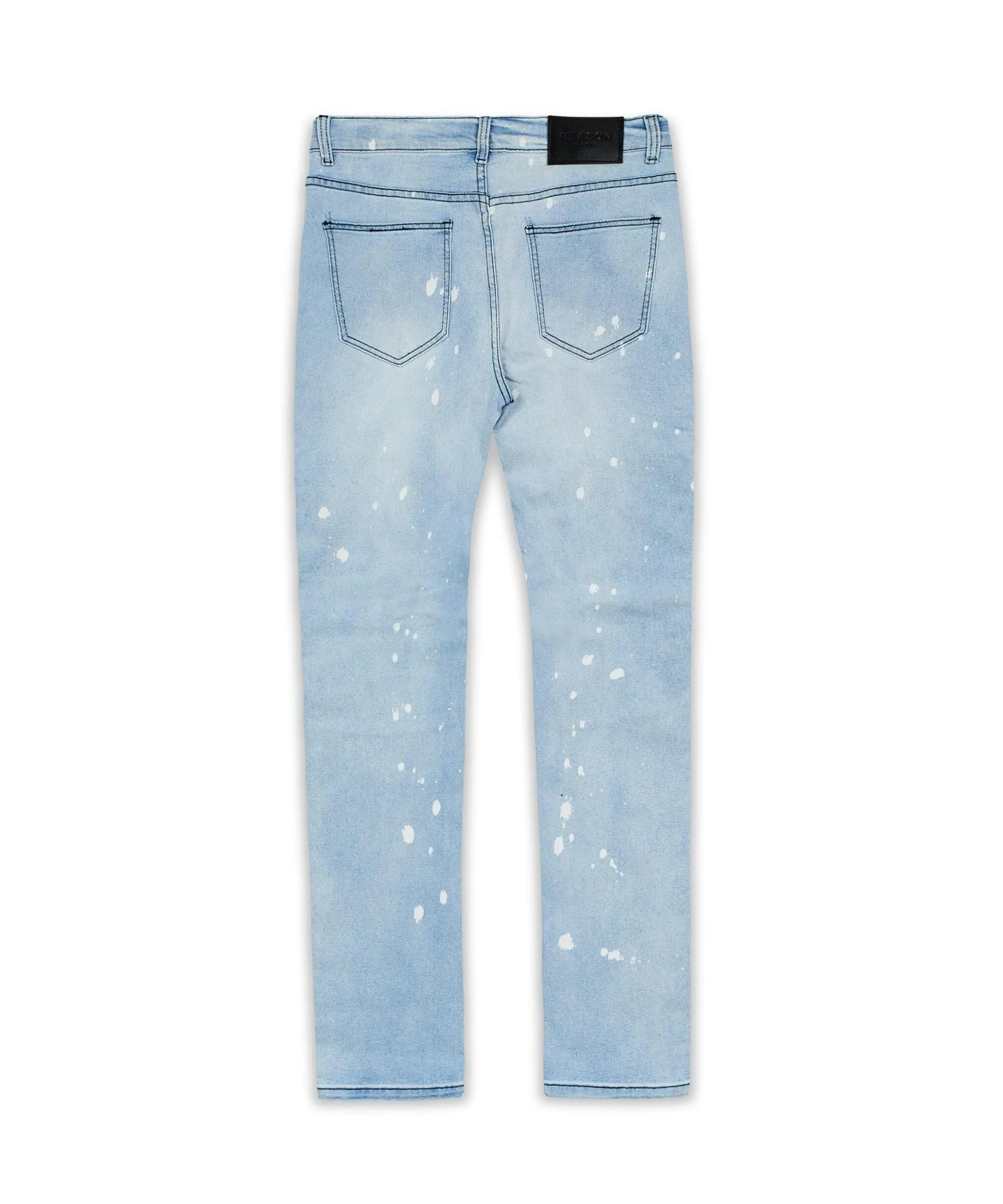 Melbourne Moto Paint Splatter Jeans