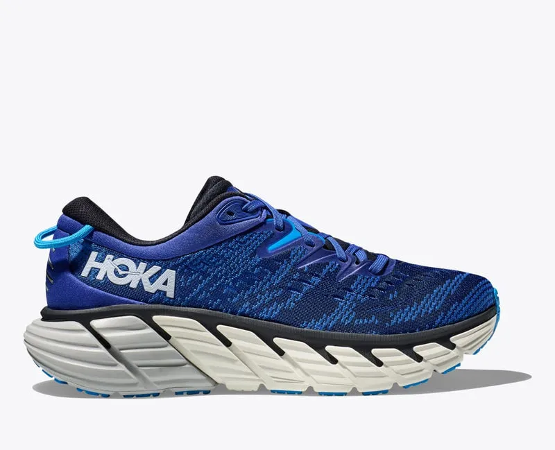 Men's Hoka One One Gaviota 4, Bluing/Blue Graphite, 9.5 D Medium