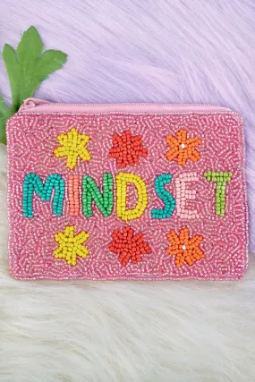 Mindset beaded clutch