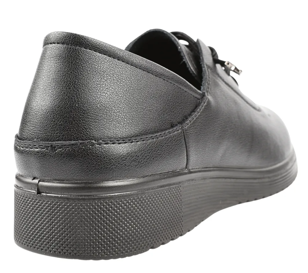 Pantofi casual, dama, GALLO, GA 2307 negru, piele naturala